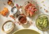 Chicken Quesadillas with Guacamole and Pico de Gallo