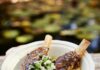 Lamb Neck with Pickled Quinces