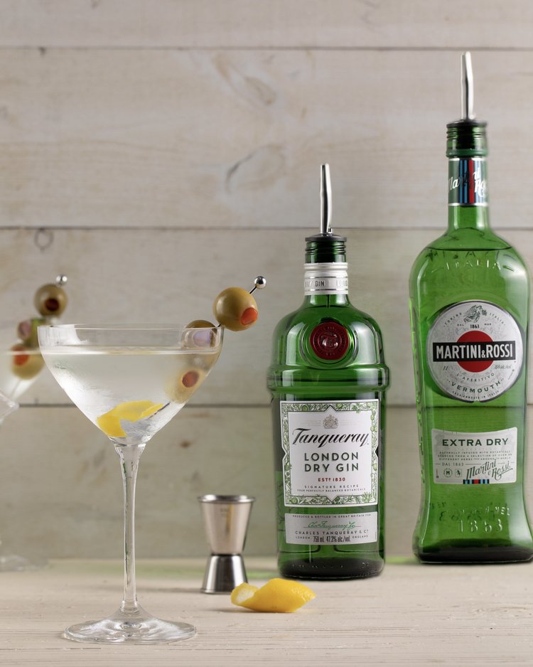 Stanley Tucci’s dry Gin Martini as made for Ina Garten
