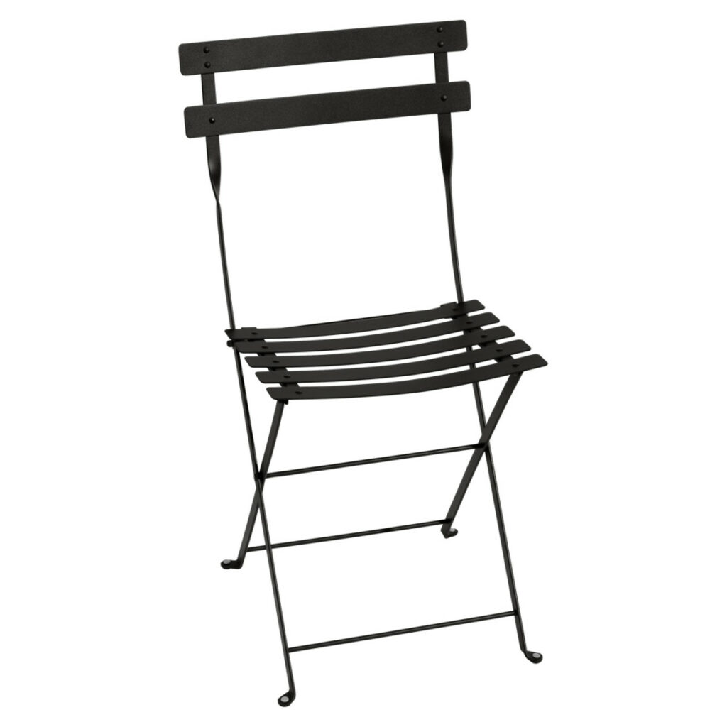 fermob classic metal bistro chair in black