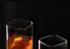 11 Father’s Day Cocktails Two cocktails brown in color in square rocks glasses