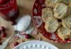 7 Restaurants Offering Cranberry Dishes in Pittsburgh An aerial view of a six cookies drizzled with a red glaze and covered with cranberries.