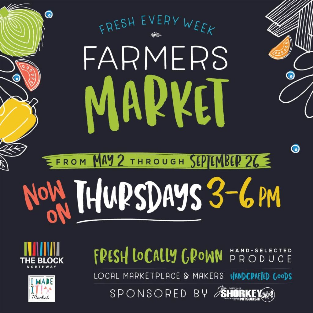 Farmers Market at The Block Northway