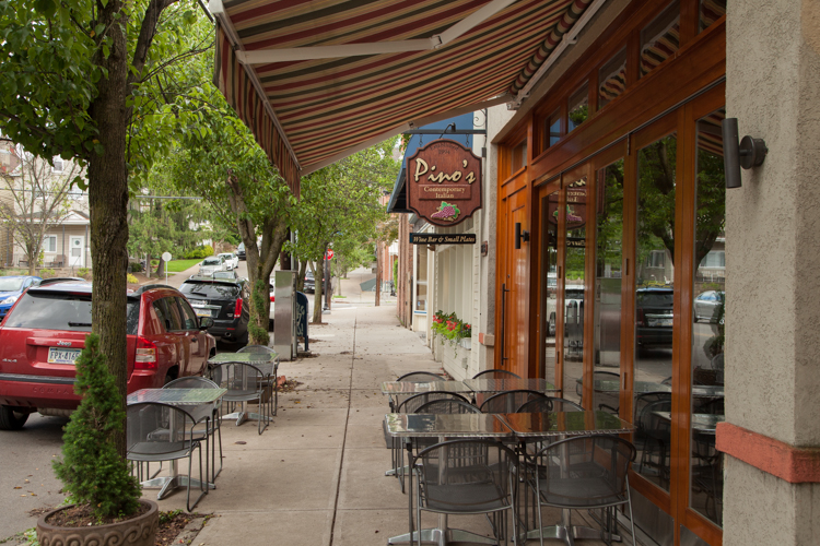 Pino's in Point Breeze on a sunny day