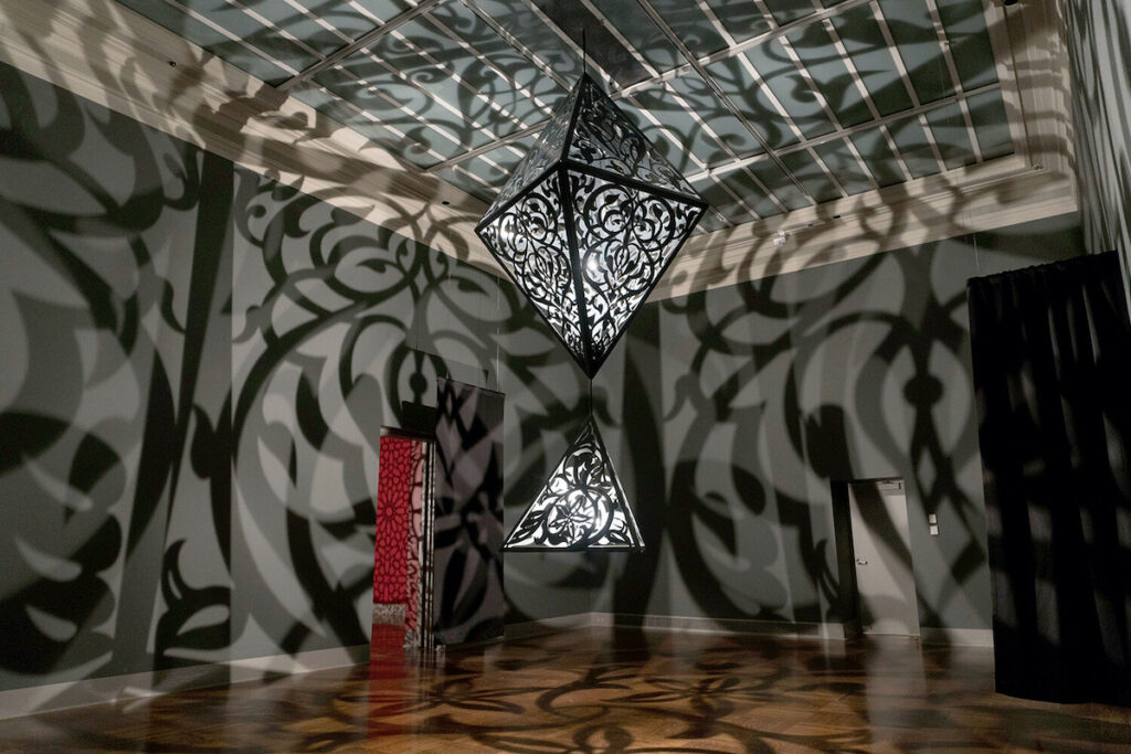 Anila Quayyum Agha's The Greys in Between on view in Toledo