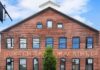 Contemporary Craft to Expand into Hunter Saw Building The exterior of the Hunter Saw building, which Contemporary Craft will be expanding into.