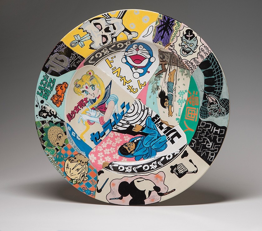 A plate by Keiko Fukazawa