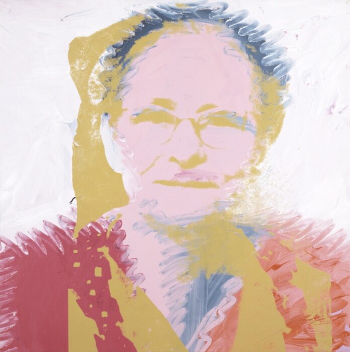 Julia Warhola A screenprinted portrait of Julia Warhola, Andy Warhol's mother.