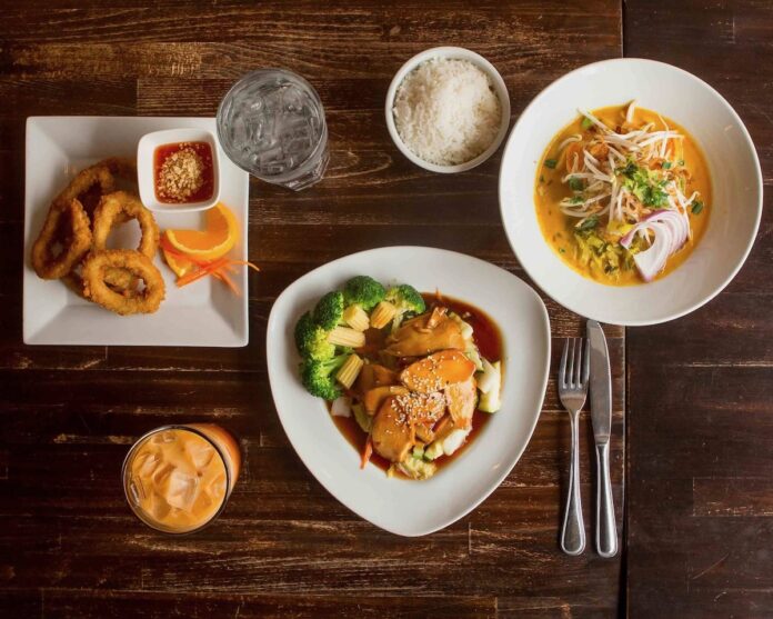 Night Out Wilkinsburg A series of plates from Thai Cottage, a delicious restaurant in Regent Square.
