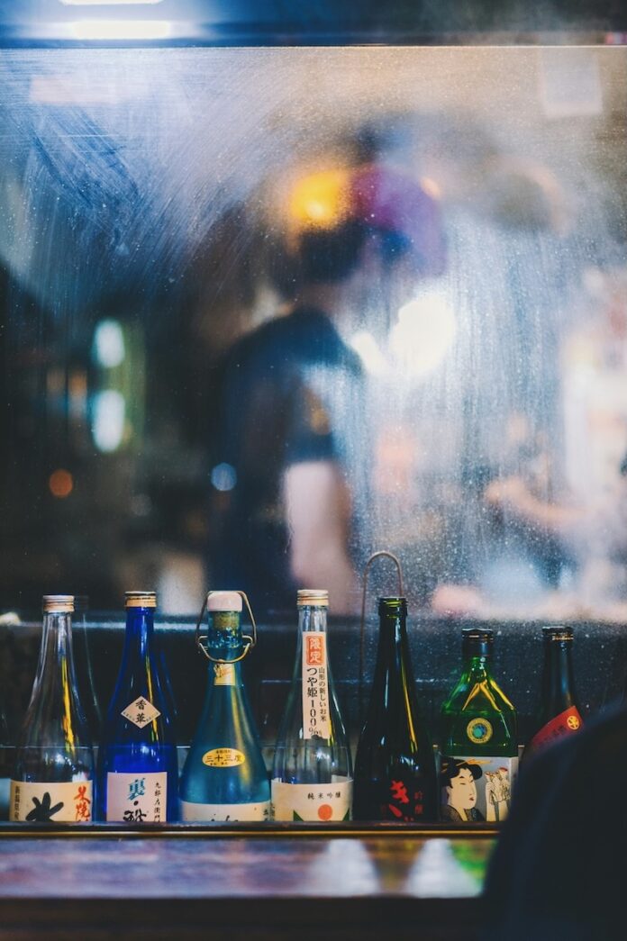 Get Schooled on Sake Sake being served in a Japanese restaurant.