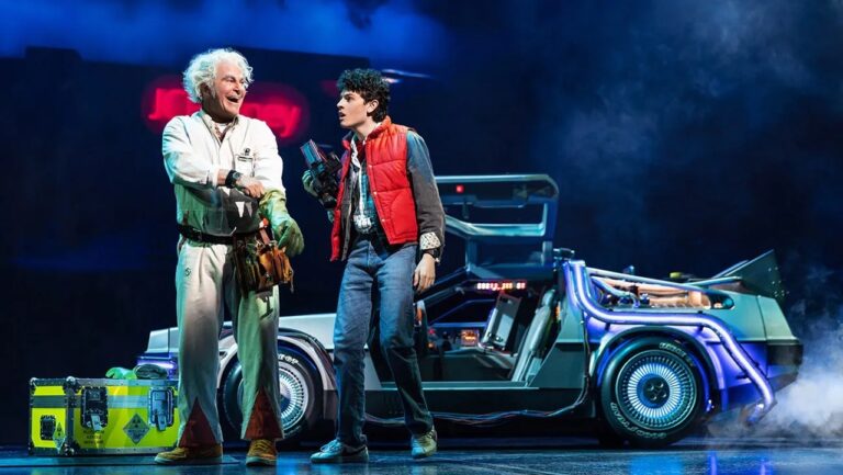 Back to the Future the Musical TABLE Magazine 768x433