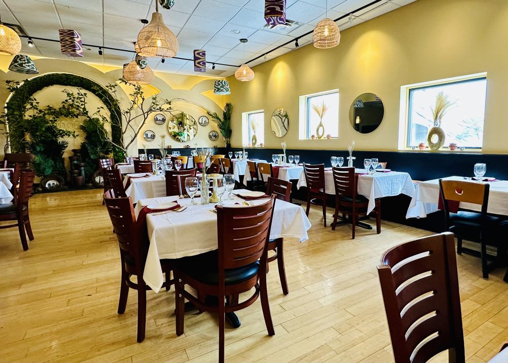 The interior of Piyola, an Uzbek restaurant in Mt. Lebanon