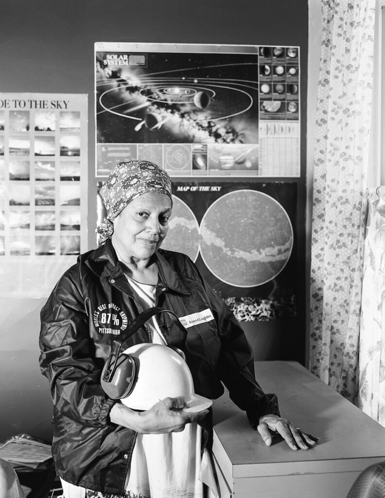 Sandra Gould Ford in her home, as photographed by LaToya Ruby Frazier.