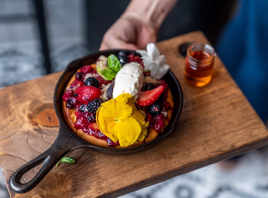 A plate from Mediterra, a classic brunch spot in Mt. Lebanon.