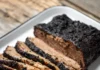 Pittsburgh BBQ Recipes from Spork Pit: Brisket and Collard Greens On wooden surface sits a very tender looking brisket from Spork Pit.