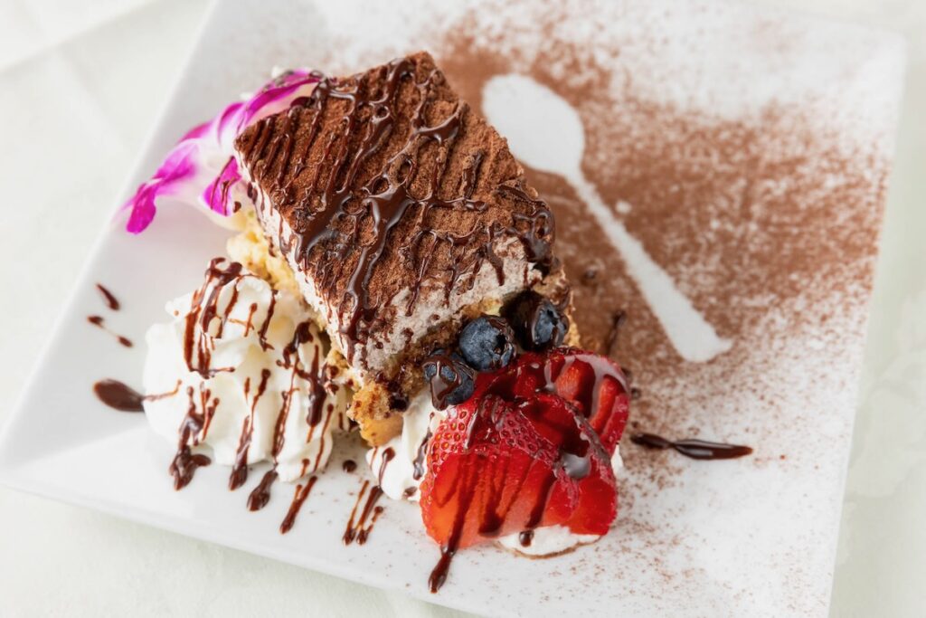 A dessert from Joseph Tambellini