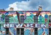 What’s New in New Kensington A mural in New Kensington reading "New Ken" in bright blue letters.