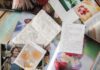 Martha Stewart — An Influencer of Women Chefs A collage of Martha Stewart photos, magazine articles, and handwritten recipes.
