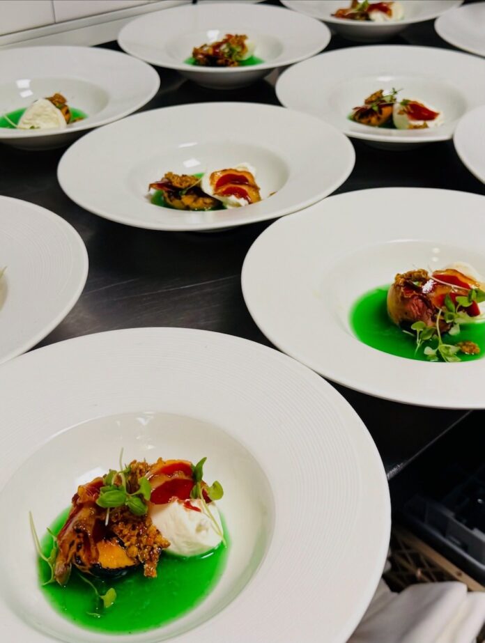 End of Summer Menu Updates to Toast to Good Times Plates of food from Altius's end of summer menu.