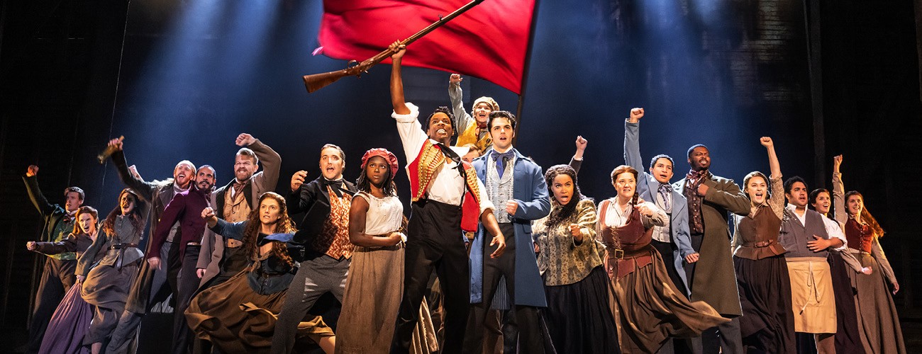 Les Misérables on stage 