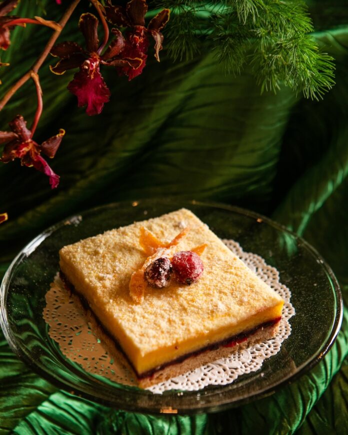 TABLE’s Annual Holiday Bake Off Cranberry Orange Bar by Josiah Moore