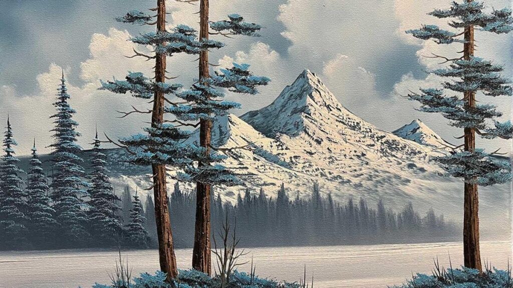 Winter Among the Pines - Bob Ross Workshop
