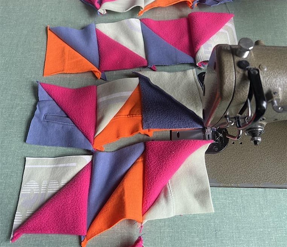 Introduction to Quilt-Making: Half Square Triangles