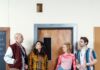 Pittsburgh Events: Your Guide to February 23-March 1 A group of four students stand by a chalkboard and door.