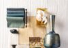 Your Guide to Premium Home Decor and Fashion Interior design mood board by James Mohn featuring Holland and Sherry tweeds, Le Gracieux printed cottons, verdigris bronze vases, and Samuel and Sons trims for a Norman chateau-style renovation.
