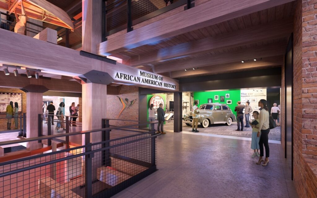 A rendering of the new African American expansion of the Heinz History Center. 