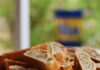 The Summer Festival Near Pittsburgh Filled With Nonstop Polka and Nut Rolls Nut rolls sliced and stacked up on a plate.