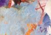 Coming to The Frick Pittsburgh in 2027: Women Expressionists, Pearls and More An abstract painting in water colors, mainly blue and orange.