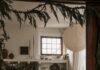 Foraging Holiday Decor for Your Home With Photographer Erin Kelly Foraged holiday decor adorns a dining table and fireplace, captured by photographer Erin Kelly.
