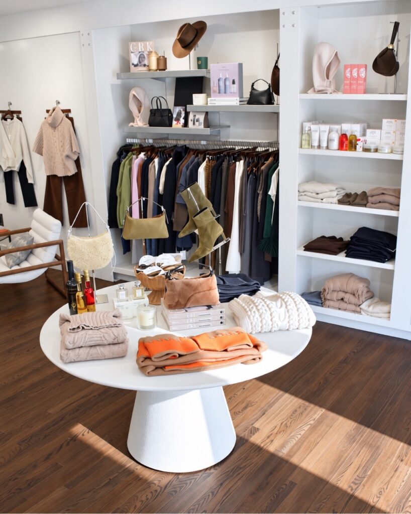 Madeleine George Marfa Stance fall collection in Pittsburgh store